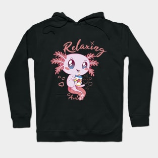 Relaxxie The Axolotl Hoodie